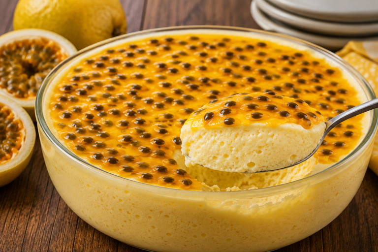 Mousse de Maracujá Cremoso com 3 Ingredientes: Sobremesa Fácil e Rápida